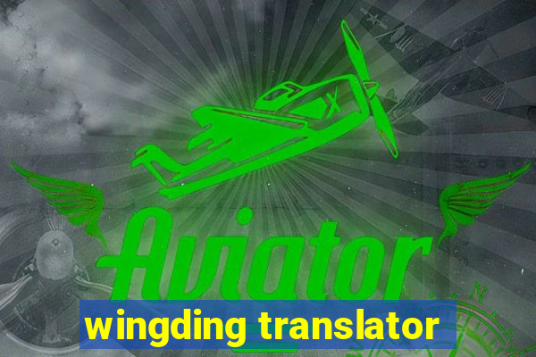 wingding translator